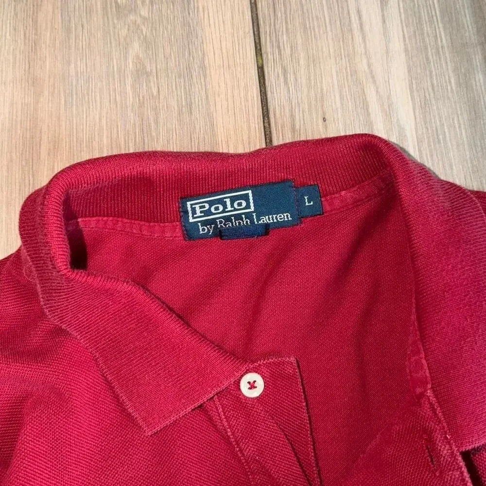 Polo by Ralph Lauren Long Sleeve Polo Shirt - Size L